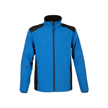 Φωτογραφία από Garda - Δίχρωμο τζάκετ softshell 2 στρώσεων σε χρώμα Royal-Black