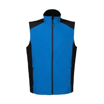 Φωτογραφία από Campiglio - Δίχρωμο γιλέκο softshell 2 στρώσεων σε χρώμα Royal-Black