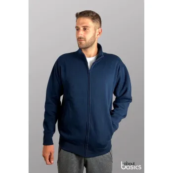 Φωτογραφία Deal - Unisex ζακέτα φούτερ χωρίς κουκούλα σε χρώμα French Navy