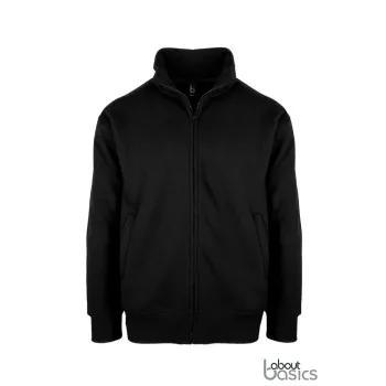 Φωτογραφία Deal - Unisex ζακέτα φούτερ χωρίς κουκούλα σε χρώμα Black