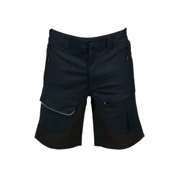 Φωτογραφία από Salonicco Shorts - Ανδρική δίχρωμη βερμούδα εργασίας σε χρώμα Navy