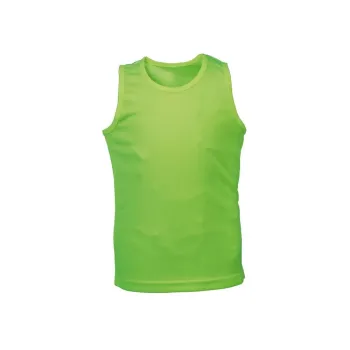 Φωτογραφία από Rimini Boy - Παιδικό αμάνικο dry-fit T-shirt σε χρώμα Green Fluo