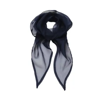 Φωτογραφία από PR740 - Φουλάρι σιφόν σε χρώμα Navy