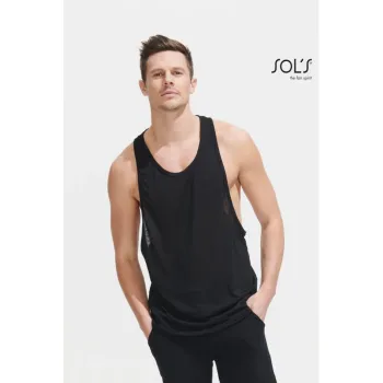 Φωτογραφία από Jamaica - Unisex αμάνικο μπλουζάκι σε χρώμα Black