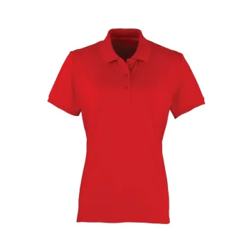 Κεντρική φωτογραφία από PR616 - Γυναικείο πόλο πικέ Coolchecker® σε χρώμα Red