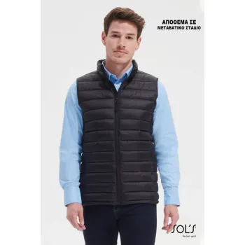 Φωτογραφία από Wilson BW Men 3XL - Ανδρικό ελαφρύ πουπουλένιο γιλέκο σε χρώμα Black