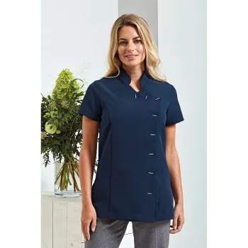 Κεντρική φωτογραφία από 'Orchid' - Γυναικεία Ρόμπα Αισθητικού σε χρώμα Navy