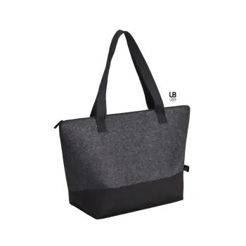 Φωτογραφία από Goteborg - Τσάντα αγοράς από τσόχα σε χρώμα Charcoal Melange