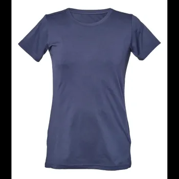 Φωτογραφία από Nizza Lady - Γυναικείο T-shirt με αντηλιακή προστασία σε χρώμα Navy