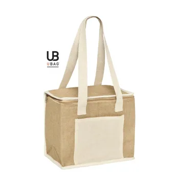 Φωτογραφία από Calgary - Ισοθερμική τσάντα από γιούτα σε χρώμα Natural