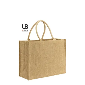 Φωτογραφία από Cortina - Τσάντα από γιούτα και χρυσή κλωστή σε χρώμα Red