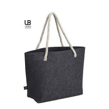 Φωτογραφία από Malmo - Τσάντα αγοράς από τσόχα σε χρώμα Charcoal Melange