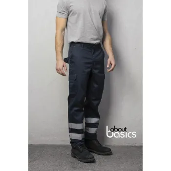 Φωτογραφία Beacon - Παντελόνι εργασίας με ανακλαστικές ταινίες σε χρώμα Navy