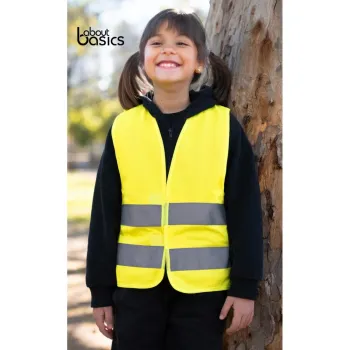 Φωτογραφία Spark kids - Ανακλαστικό γιλέκο παιδικό σε χρώμα Yellow Fluo