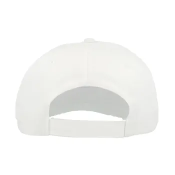 Φωτογραφία από πίσω από Kid Start Five - Πεντάφυλλο παιδικό καπέλο τζόκεϊ σε χρώμα White