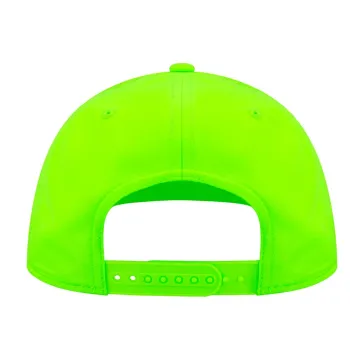 Φωτογραφία από πίσω από Recy Feel - Εξάφυλλο καπέλο τζόκεϊ σε χρώμα Green Fluo