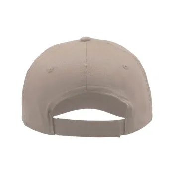 Φωτογραφία από πίσω από Start five - Πεντάφυλλο καπέλο τζόκεϊ σε χρώμα Light Grey