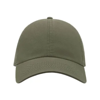 Φωτογραφία από μπροστά από Action - Εξάφυλλο καπέλο τζόκεϊ σε χρώμα Olive