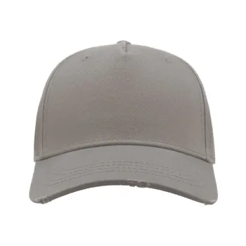 Φωτογραφία από μπροστά από Cargo - Πεντάφυλλο καπέλο τζόκεϊ σε χρώμα Grey