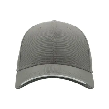 Φωτογραφία από μπροστά από Estoril - Εξάφυλλο καπέλο τζόκεϊ σε χρώμα Grey