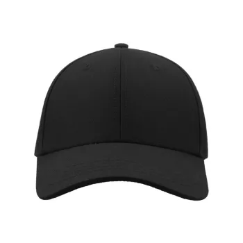 Φωτογραφία από μπροστά από Jolly - Εξάφυλλο καπέλο τζόκεϊ σε χρώμα Black