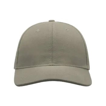 Φωτογραφία από μπροστά από Liberty Six - Εξάφυλλο καπέλο τζόκεϊ σε χρώμα Light Grey