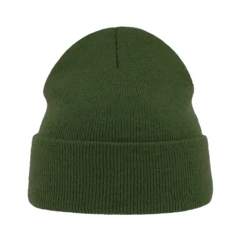 Φωτογραφία από μπροστά από Eko Beanie - Σκούφος σε χρώμα Olive