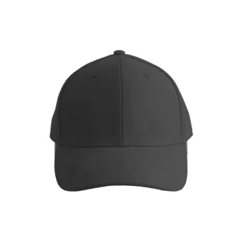 Φωτογραφία από μπροστά από Pilot - Εξάφυλλο καπέλο τζόκεϊ σε χρώμα Black