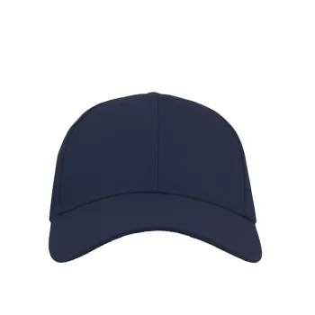 Φωτογραφία από μπροστά από Zoom - Εξάφυλλο καπέλο τζόκεϊ σε χρώμα Navy