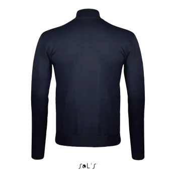 Φωτογραφία από πίσω από Gordon Men 3XL - Ανδρική πλεκτή ζακέτα με φερμουάρ σε χρώμα Navy