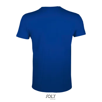 Φωτογραφία από πίσω από Regent Fit - Ανδρικό T-shirt σε στενή γραμμή σε χρώμα Royal Blue