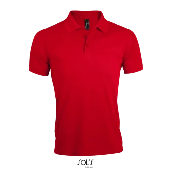 Φωτογραφία από μπροστά από Prime Men 4-5XL - Ανδρικό πόλο πικέ σε χρώμα Red