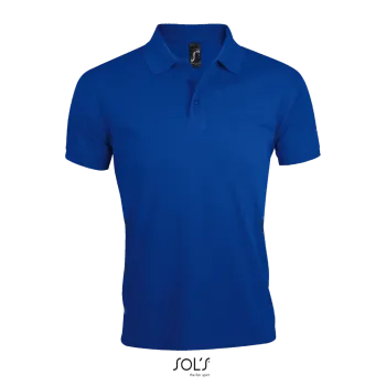 Φωτογραφία από μπροστά από Prime Men 4-5XL - Ανδρικό πόλο πικέ σε χρώμα Royal Blue