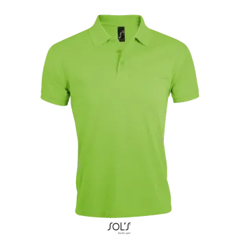 Φωτογραφία από μπροστά από Prime Men 4-5XL - Ανδρικό πόλο πικέ σε χρώμα Apple Green