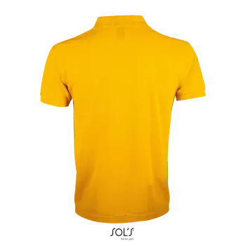 Φωτογραφία από πίσω από Prime Men 4-5XL - Ανδρικό πόλο πικέ σε χρώμα Gold