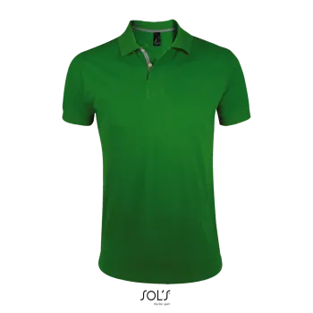 Φωτογραφία από μπροστά από Portland Men 3XL - Ανδρικό πόλο πικέ σε χρώμα Bud Green