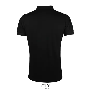 Φωτογραφία από πίσω από Portland Men 3XL - Ανδρικό πόλο πικέ σε χρώμα Black