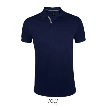 Φωτογραφία από μπροστά από Portland Men 3XL - Ανδρικό πόλο πικέ σε χρώμα French Navy