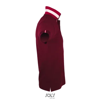 Φωτογραφία προφίλ από Patriot - Ανδρικό πόλο πικέ σε χρώμα Burgundy