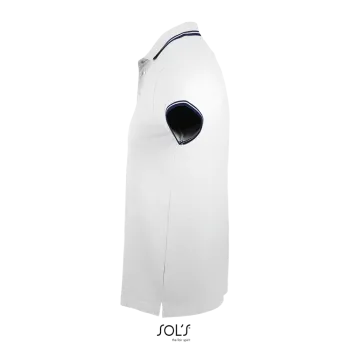 Φωτογραφία προφίλ από Pasadena Men 3XL - Ανδρικό πόλο πικέ σε χρώμα White-Navy