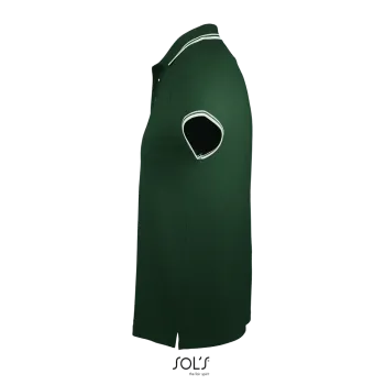 Φωτογραφία προφίλ από Pasadena Men 3XL - Ανδρικό πόλο πικέ σε χρώμα Forest Green-White