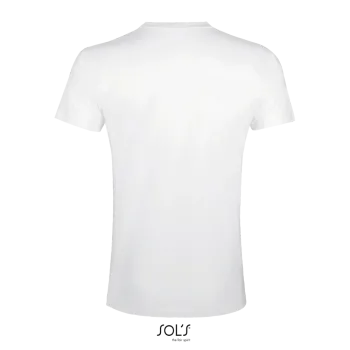 Φωτογραφία από πίσω από Imperial Fit Λευκό - Ανδρικό T-shirt σε χρώμα White