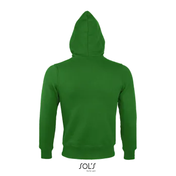 Φωτογραφία από πίσω από Sherpa - Unisex ζακέτα φούτερ με κουκούλα σε χρώμα Bud Green