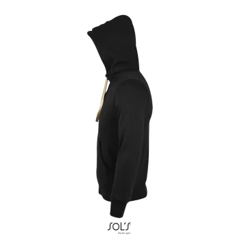 Φωτογραφία προφίλ από Sherpa - Unisex ζακέτα φούτερ με κουκούλα σε χρώμα Black