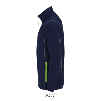 Φωτογραφία προφίλ από Nova Men - Ανδρική ζακέτα fleece σε χρώμα Navy-Apple Green