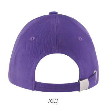 Φωτογραφία προφίλ από Long Beach - Πεντάφυλλο καπέλο τζόκεϊ σε χρώμα Dark Purple