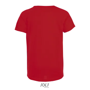 Φωτογραφία από πίσω από Sporty Kids - Παιδικό αθλητκό T-Shirt σε χρώμα Red