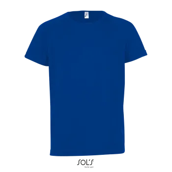 Φωτογραφία από μπροστά από Sporty Kids - Παιδικό αθλητκό T-Shirt σε χρώμα Royal Blue