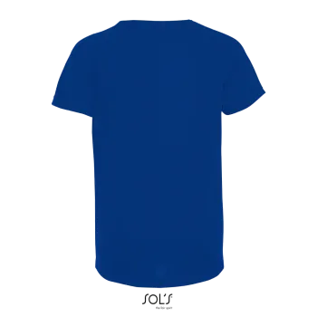 Φωτογραφία από πίσω από Sporty Kids - Παιδικό αθλητκό T-Shirt σε χρώμα Royal Blue