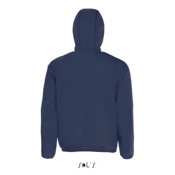 Φωτογραφία από πίσω από Shore 3XL - Unisex αντιανεμικό σε χρώμα Navy